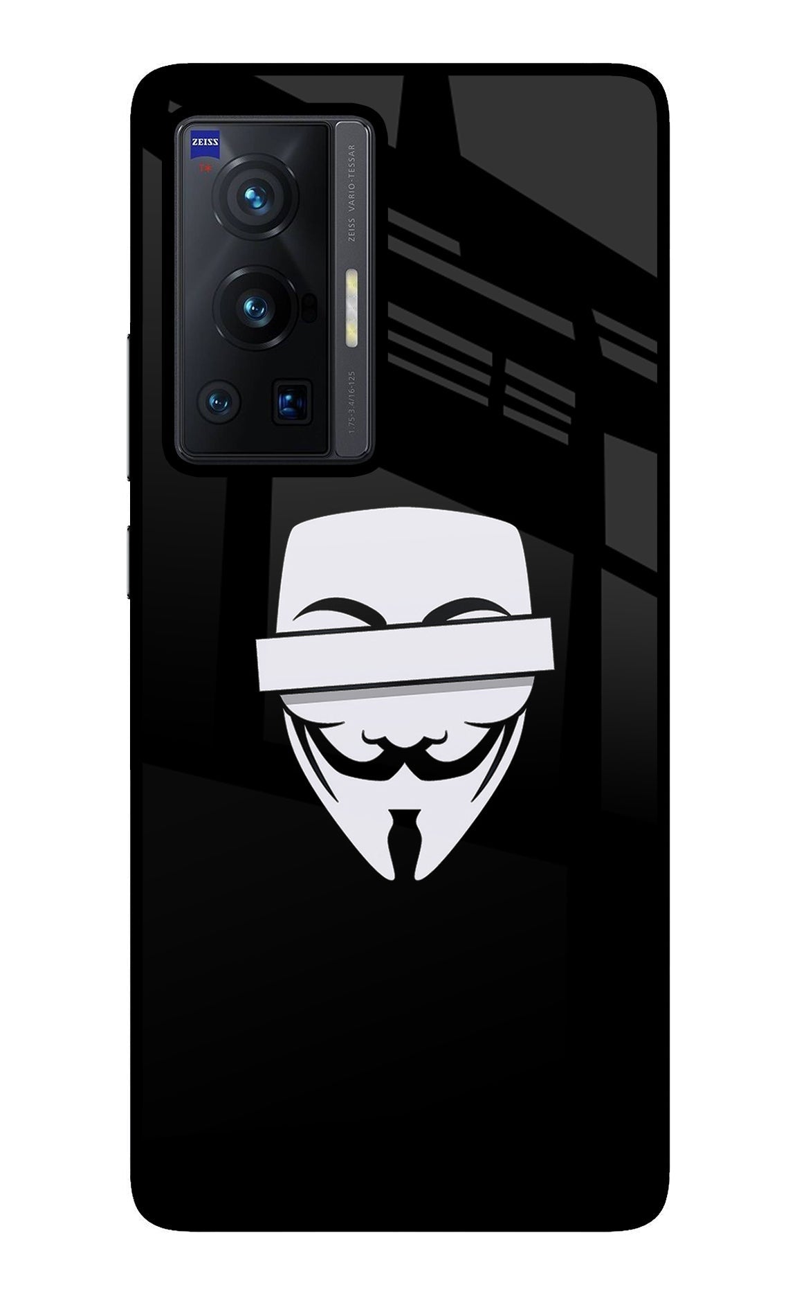 Anonymous Face Vivo X70 Pro Glass Case