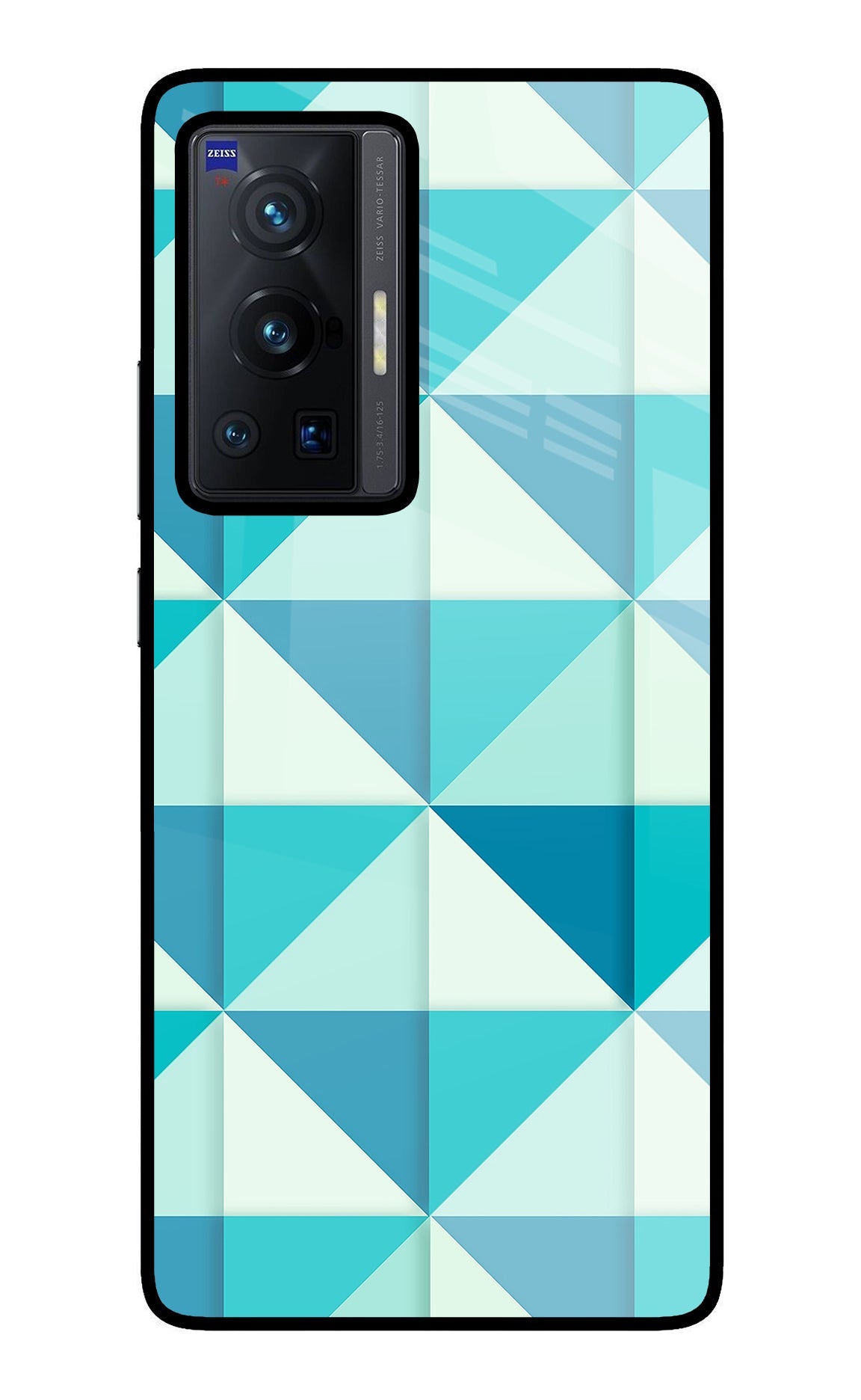 Abstract Vivo X70 Pro Glass Case