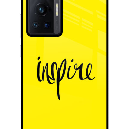 Inspire Vivo X70 Pro Glass Case Back Cover by Casekaro