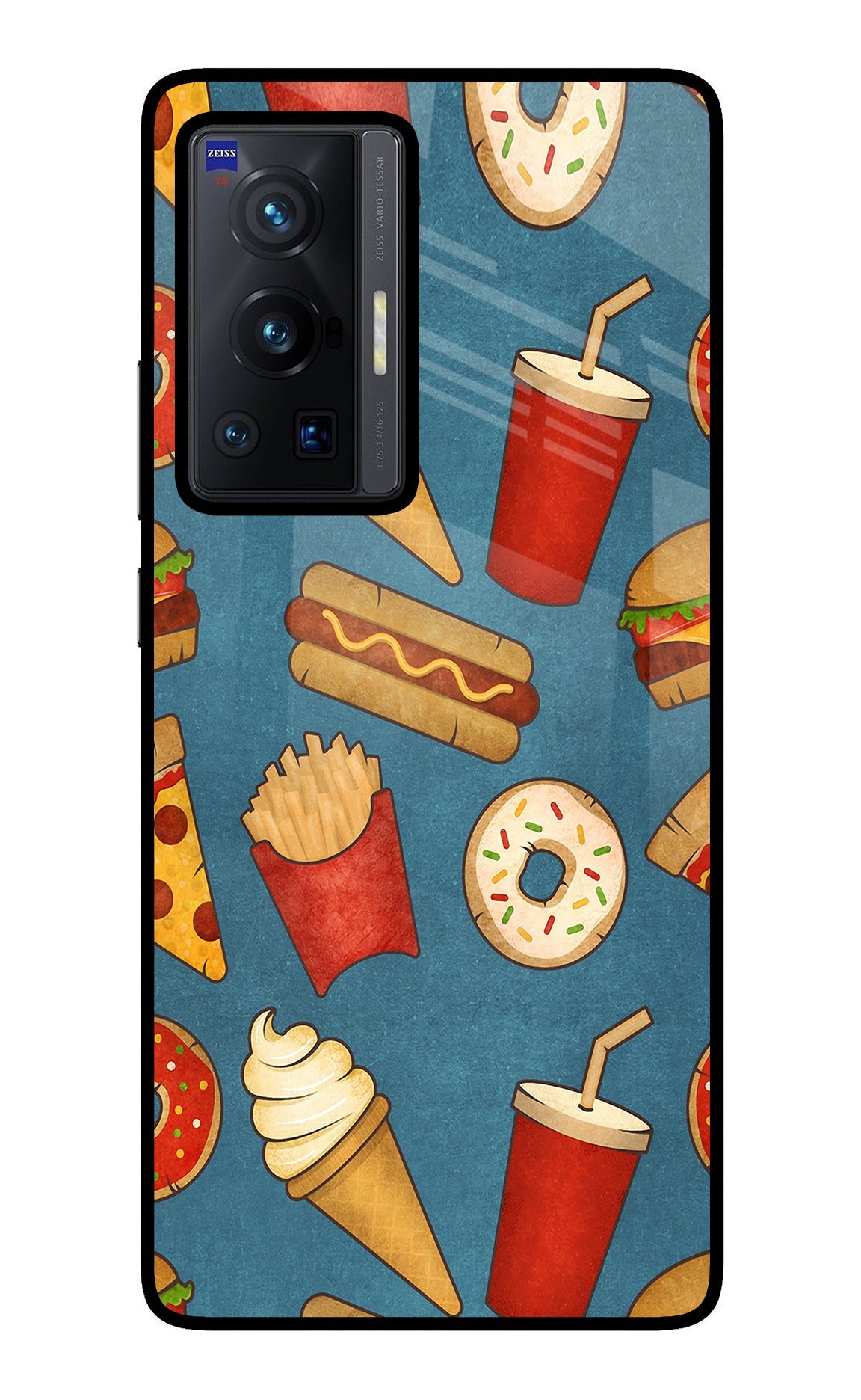 Foodie Vivo X70 Pro Back Cover