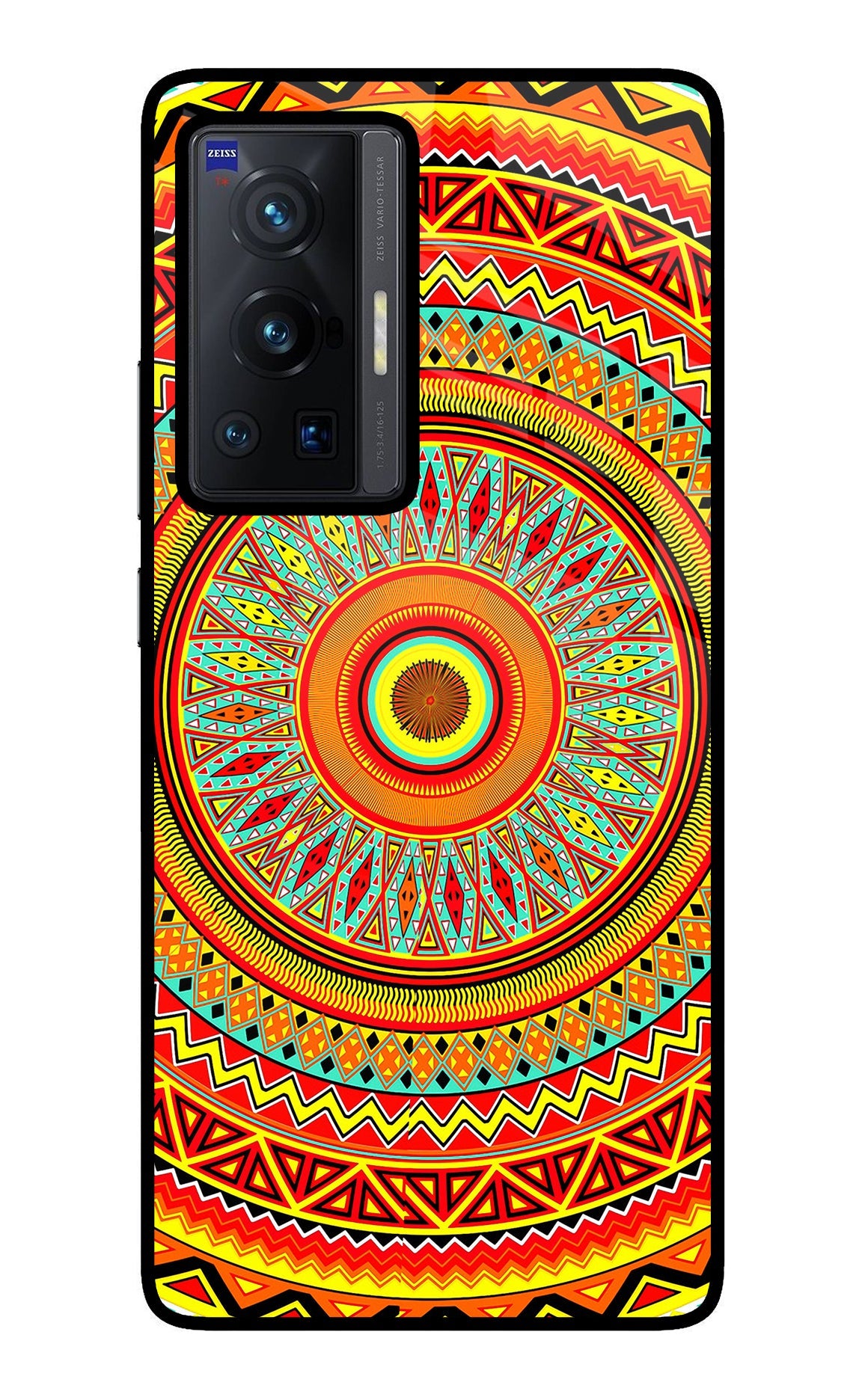 Mandala Pattern Vivo X70 Pro Glass Case
