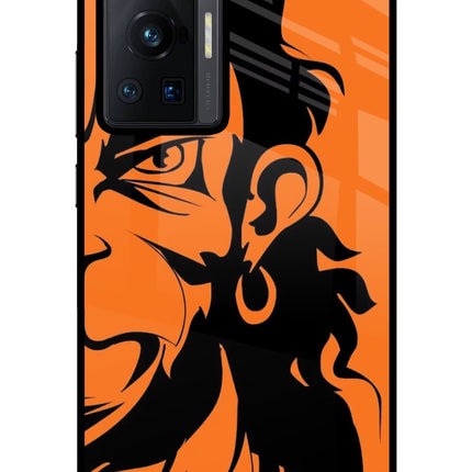 Hanuman Vivo X70 Pro Glass Case Back Cover by Casekaro