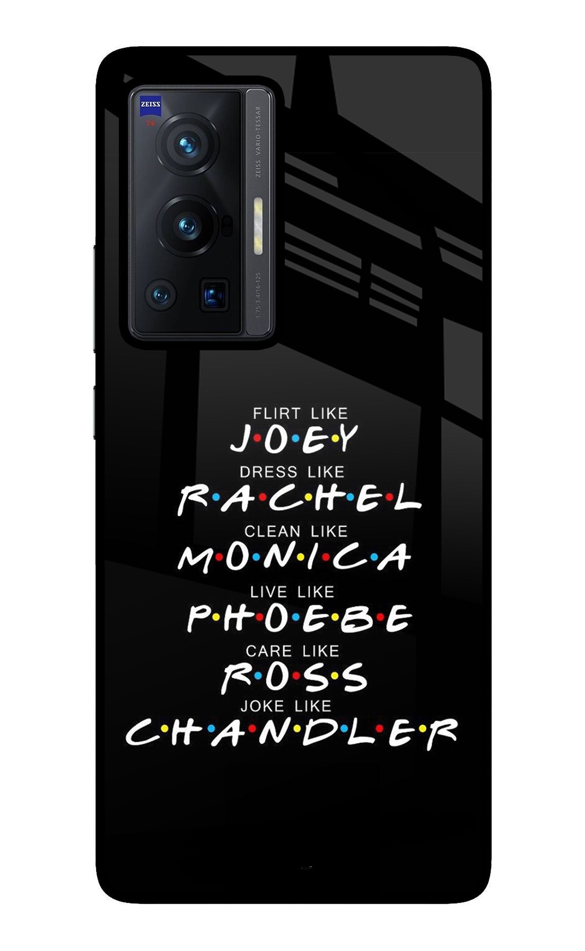 FRIENDS Character Vivo X70 Pro Back Cover