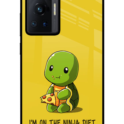 I'm on Ninja Diet Vivo X70 Pro Glass Case Back Cover by Casekaro