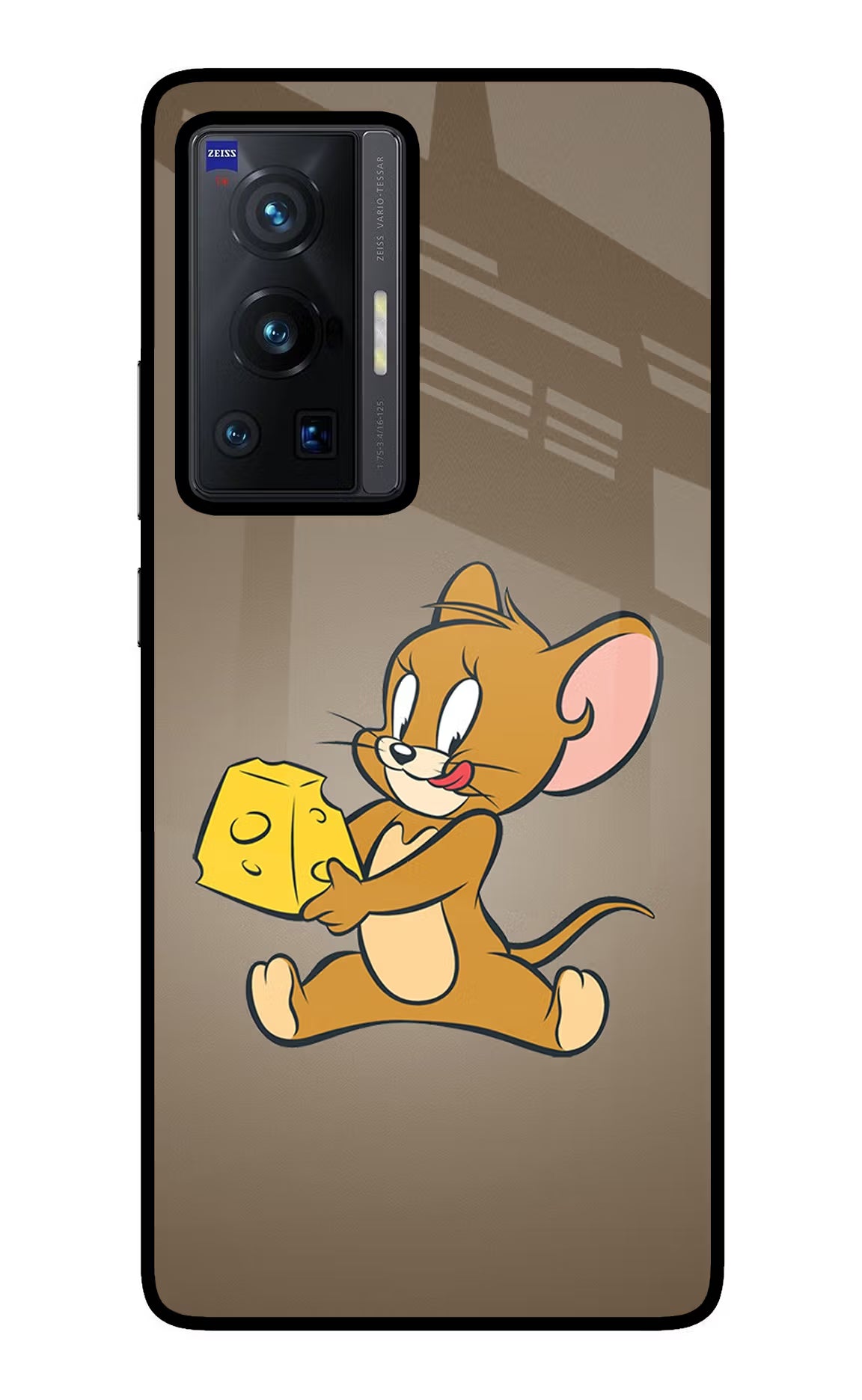 Jerry Vivo X70 Pro Glass Case Back Cover by Casekaro