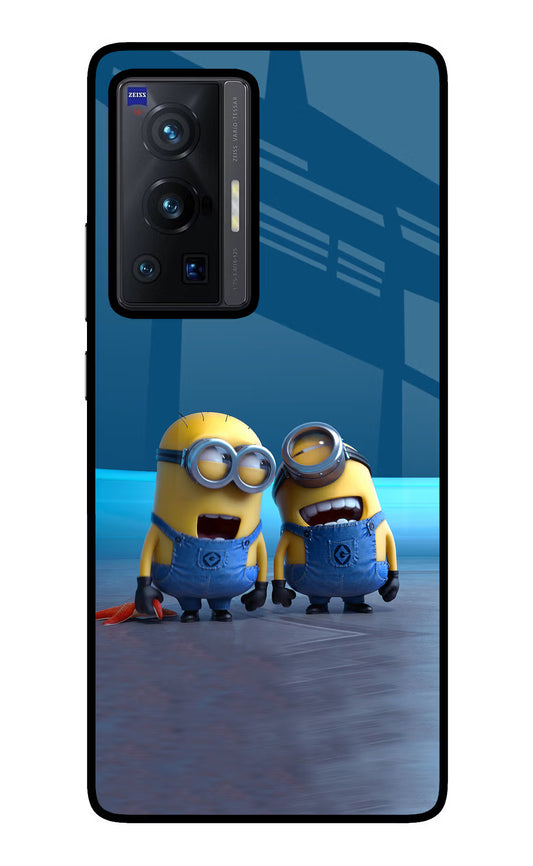 Minion Laughing Vivo X70 Pro Glass Case