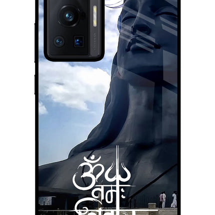 Om Namah Shivay Vivo X70 Pro Glass Case Back Cover by Casekaro