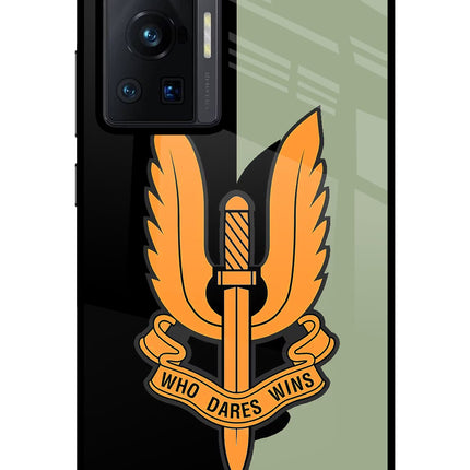 Balidan Logo Vivo X70 Pro Glass Case Back Cover by Casekaro