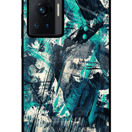 Artwork Vivo X70 Pro Glass Case Back Cover by Casekaro