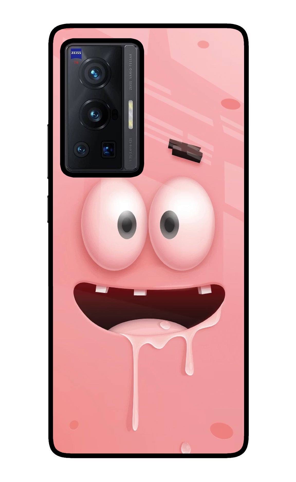 Sponge 2 Vivo X70 Pro Glass Case Back Cover by Casekaro