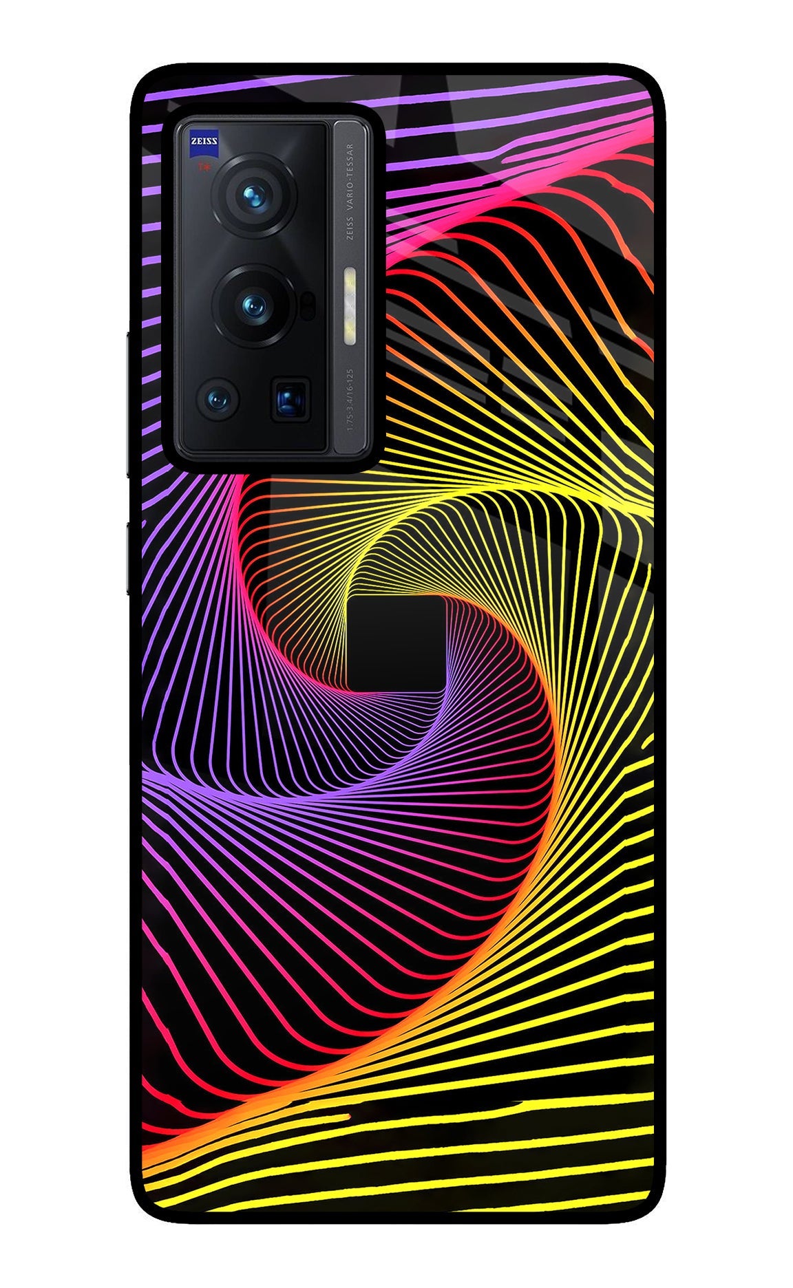 Colorful Strings Vivo X70 Pro Back Cover