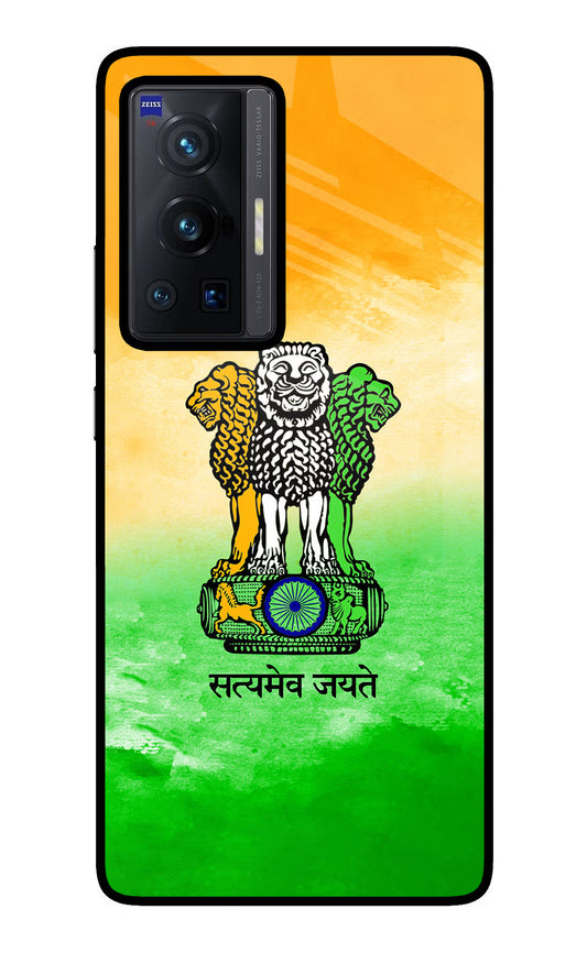 Satyamev Jayate Flag Vivo X70 Pro Glass Case