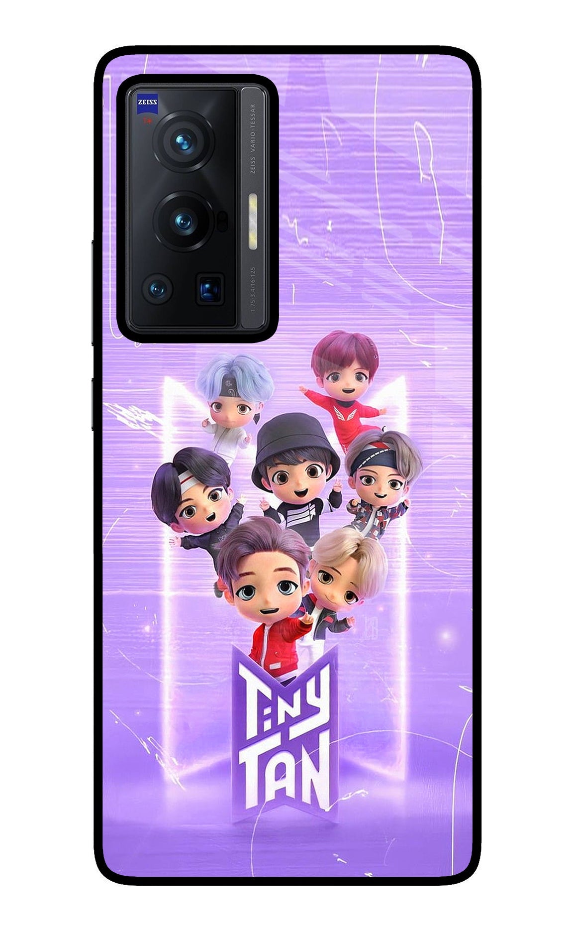 BTS Tiny Tan Vivo X70 Pro Back Cover