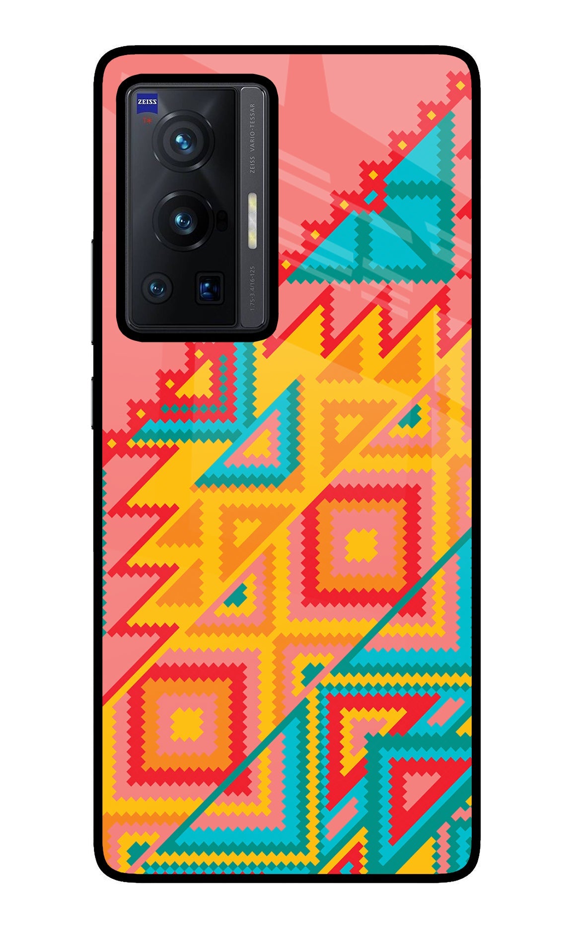 Aztec Tribal Vivo X70 Pro Back Cover