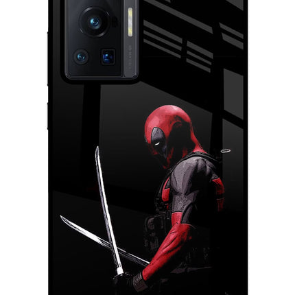 Deadpool Vivo X70 Pro Glass Case Back Cover by Casekaro