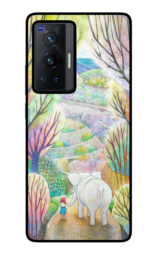 Nature Painting Vivo X70 Pro Glass Case