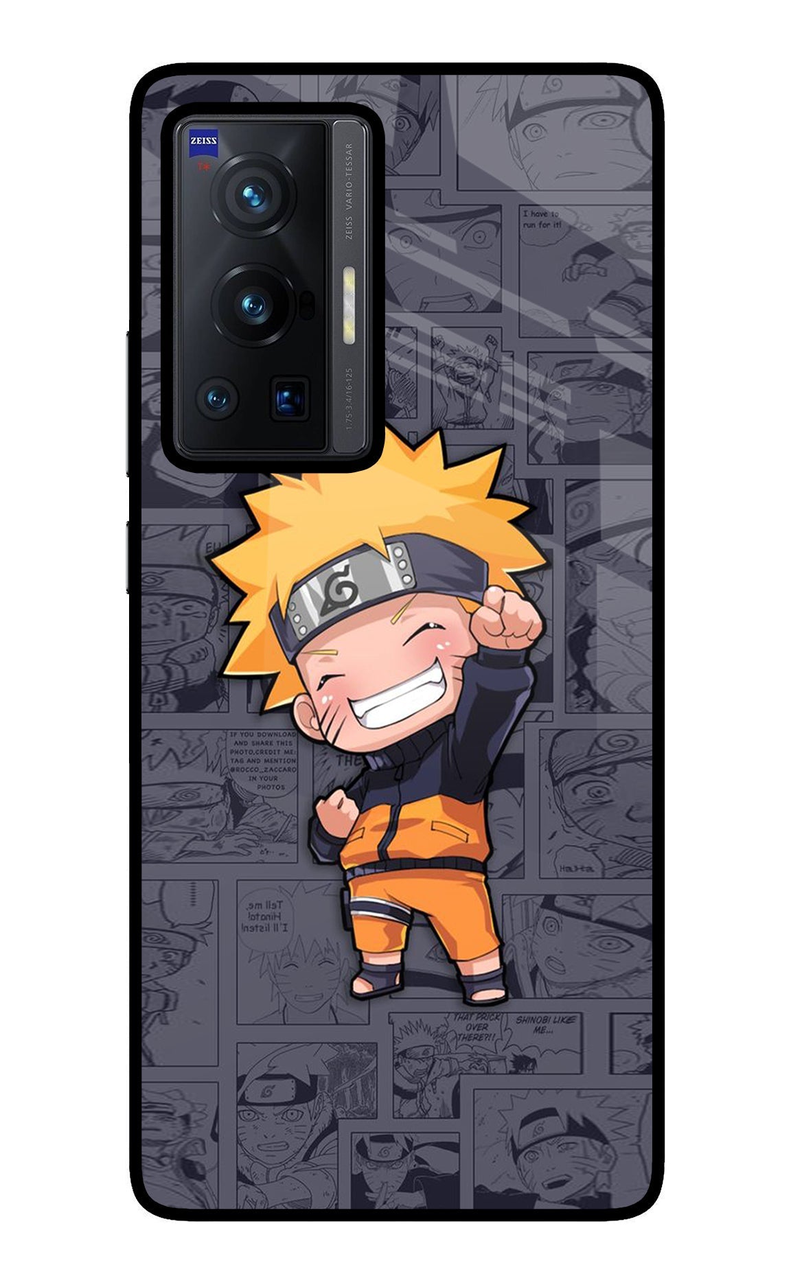 Chota Naruto Vivo X70 Pro Glass Case