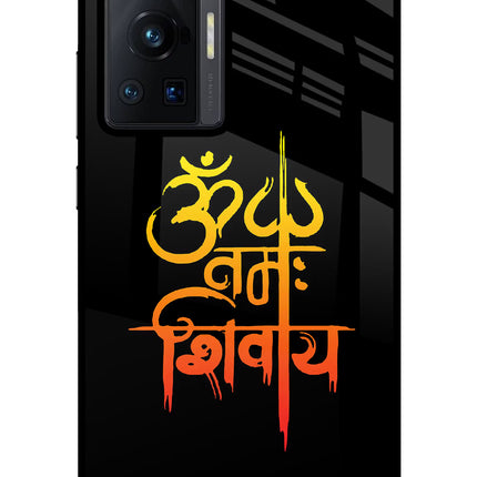 Om Namah Shivay Vivo X70 Pro Glass Case Back Cover by Casekaro