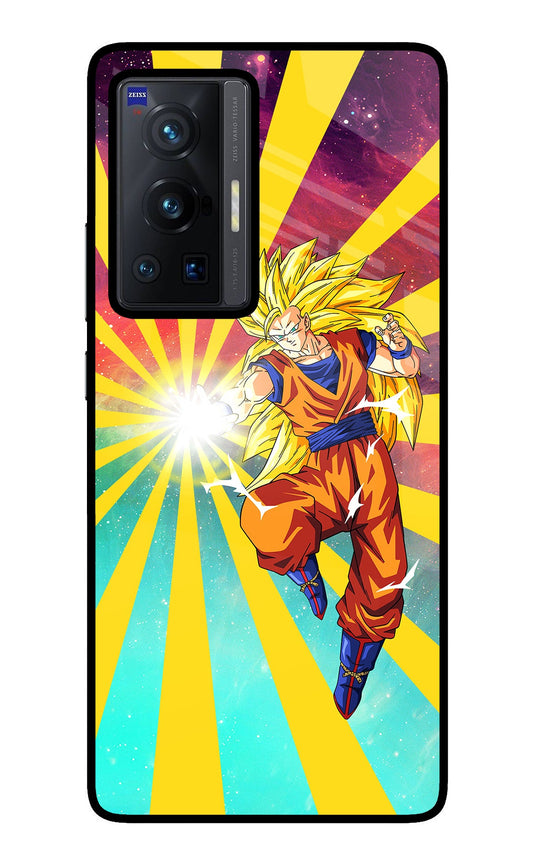 Goku Super Saiyan Vivo X70 Pro Glass Case