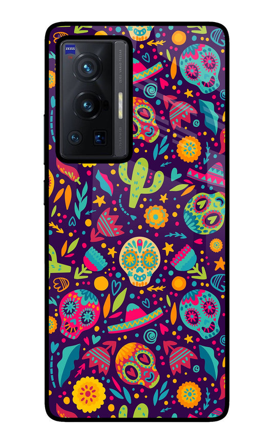 Mexican Design Vivo X70 Pro Glass Case