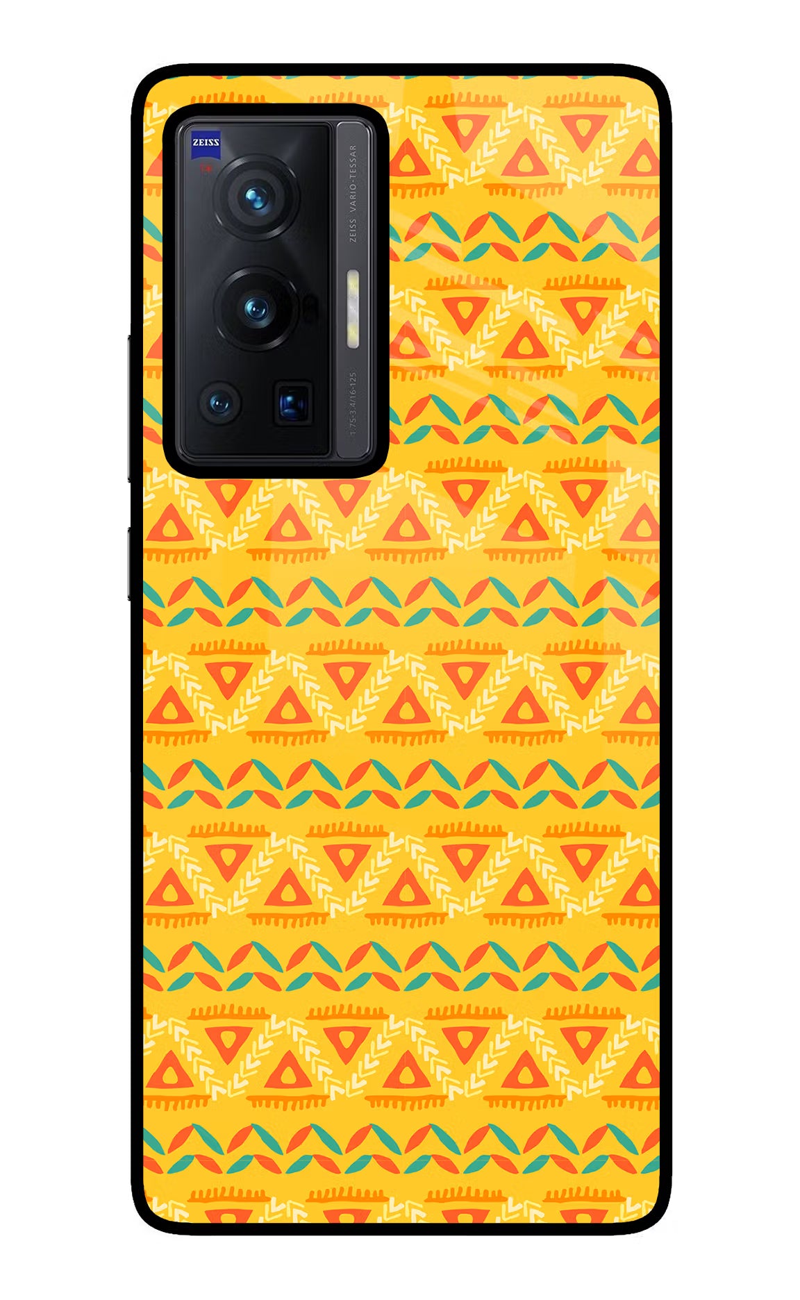 Tribal Pattern Vivo X70 Pro Glass Case