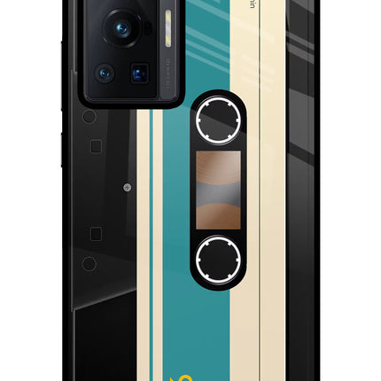 Cassette Vivo X70 Pro Glass Case Back Cover by Casekaro