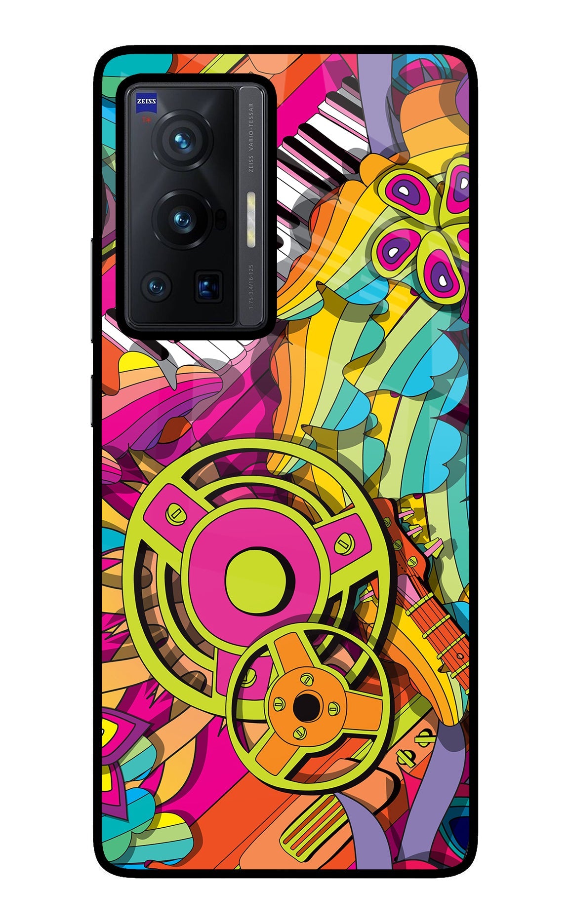 Music Doodle Vivo X70 Pro Back Cover