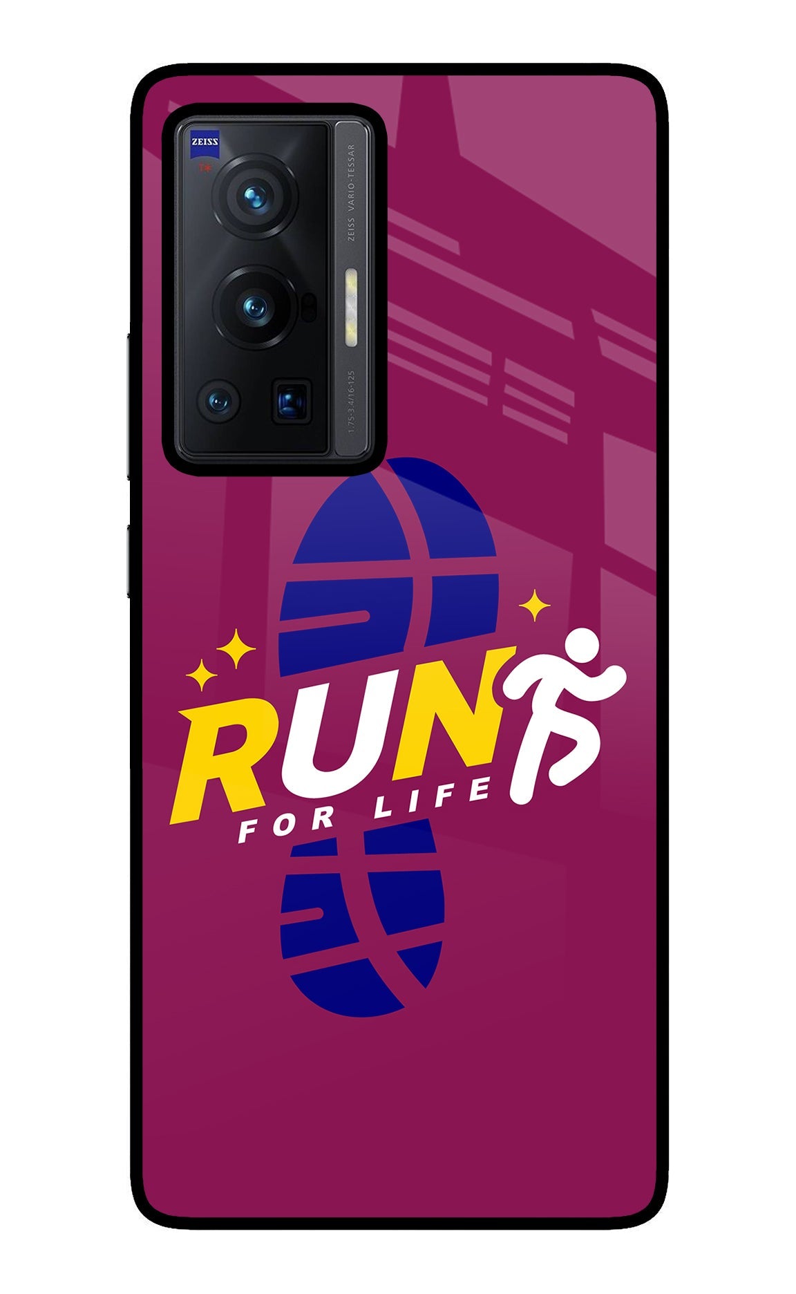 Run for Life Vivo X70 Pro Back Cover