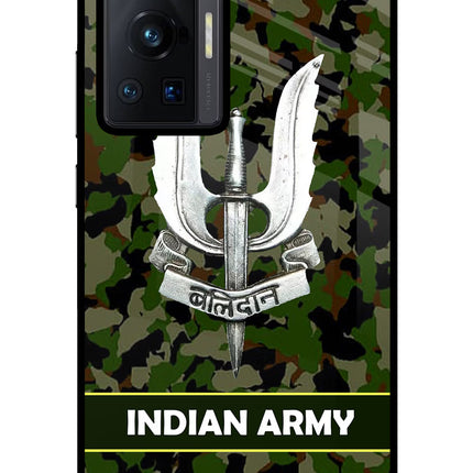 Balidan Indian Logo Vivo X70 Pro Glass Case Back Cover by Casekaro