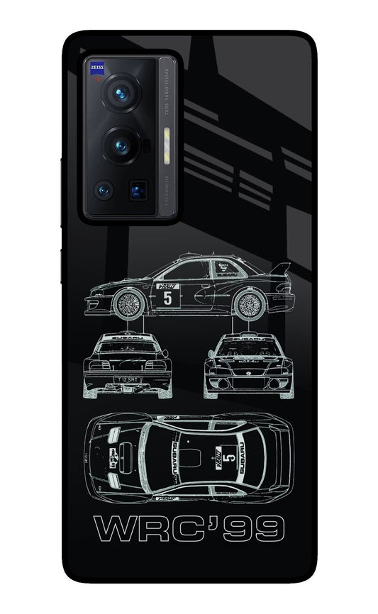 WRC'99 Vivo X70 Pro Glass Case