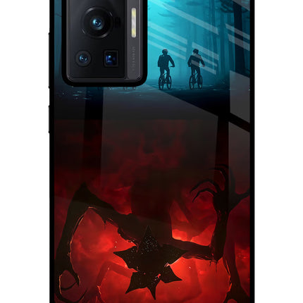 Ordinary Things Downside Up Vivo X70 Pro Glass Case Back Cover by Casekaro