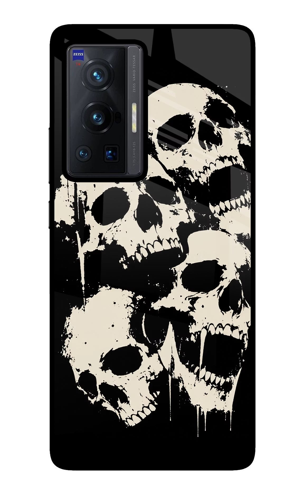 Dead Stack Vivo X70 Pro Glass Case Back Cover by Casekaro