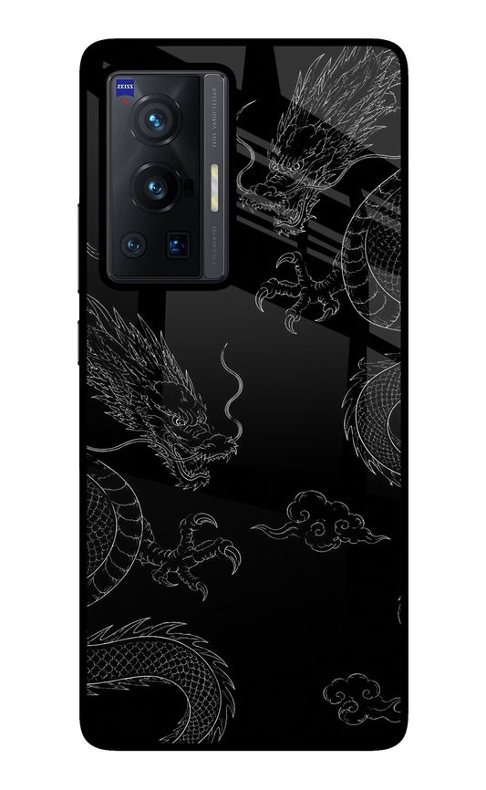 Twin Dragons Vivo X70 Pro Glass Case