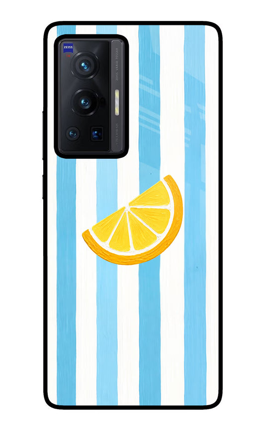 Summer Lemon Vivo X70 Pro Glass Case