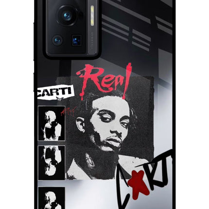Playboi Carti Vivo X70 Pro Glass Case Back Cover by Casekaro
