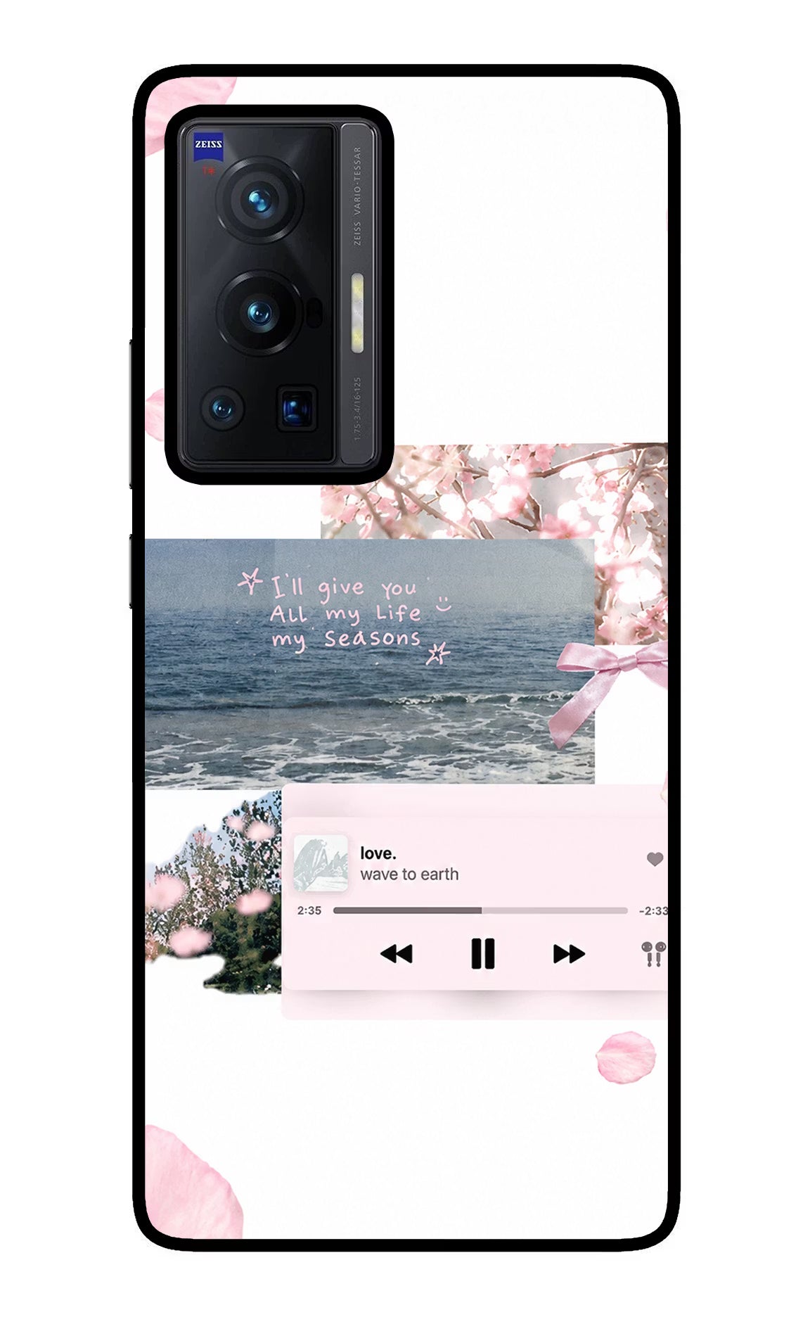 Wave to earth Vivo X70 Pro Glass Case