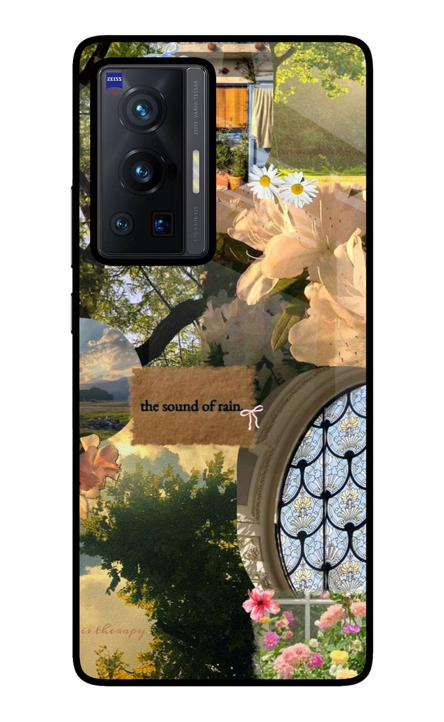 Rain Vivo X70 Pro Glass Case
