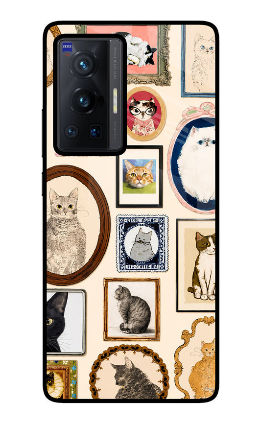 Mirror Cats Vivo X70 Pro Glass Case