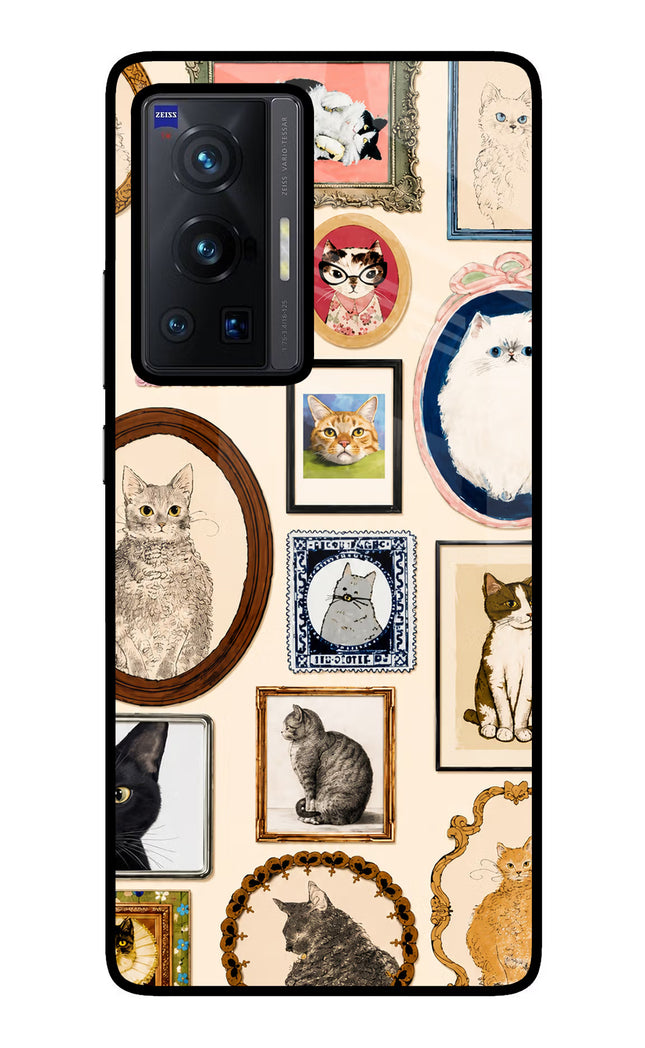 Mirror Cats Vivo X70 Pro Glass Case