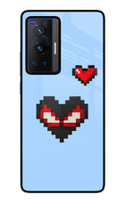 Peter Heart Vivo X70 Pro Glass Case