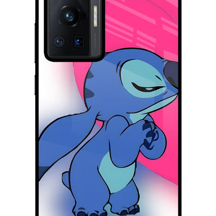 Stitch Hug Vivo X70 Pro Glass Case