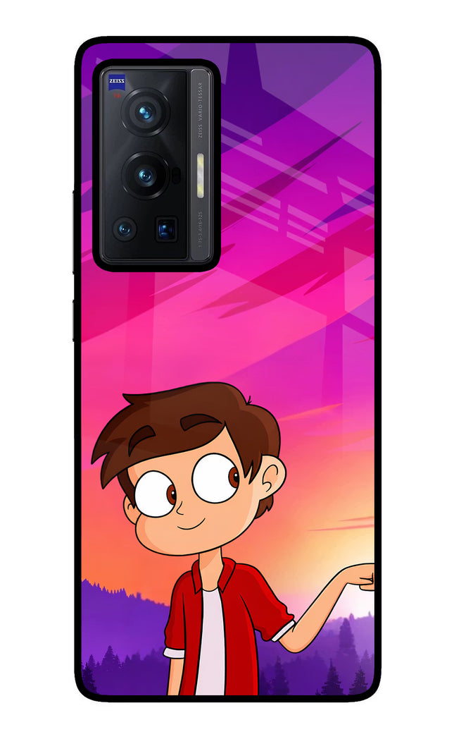 Marco Sunset Vivo X70 Pro Glass Case