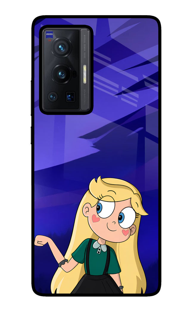 Star Glow Vivo X70 Pro Glass Case