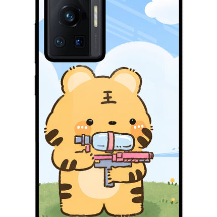 Tiger Treat Vivo X70 Pro Glass Case