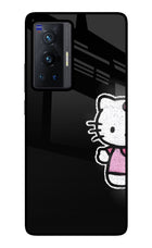 Kitty Charm Vivo X70 Pro Glass Case
