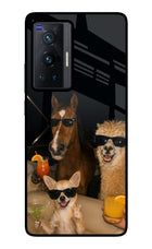 Party Squad Vivo X70 Pro Glass Case