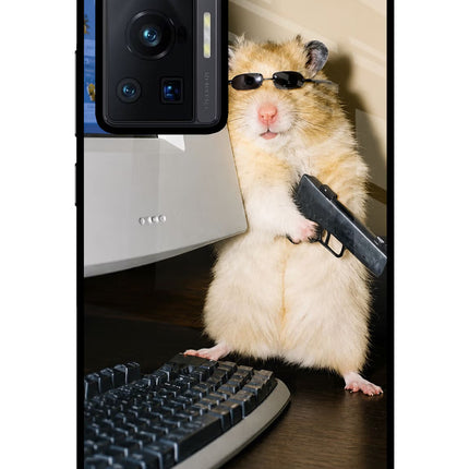 Hacker Hamster Vivo X70 Pro Glass Case