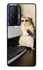 Hacker Hamster Vivo X70 Pro Glass Case