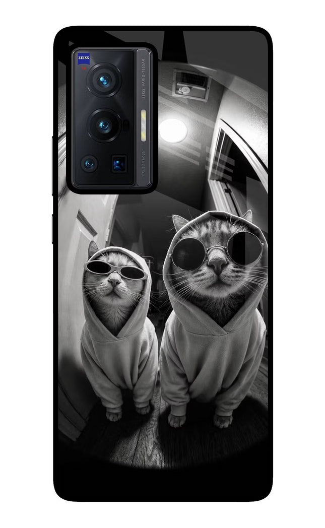 Hood Cats Vivo X70 Pro Glass Case