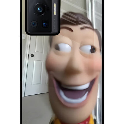 Side Eye Woody Vivo X70 Pro Glass Case